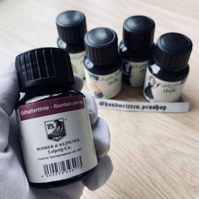 

(COD) ROHRER KLINGNER Fountain Pen Ink SketchINK 50ml #Watercolor Aquarelle STOK TERBATAS Kode 1410