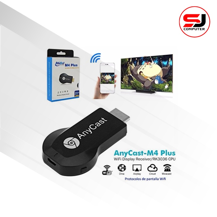 Anycast M4 plus HDMI Dongle USB Wireless HDMI Dongle Wifi Reciever