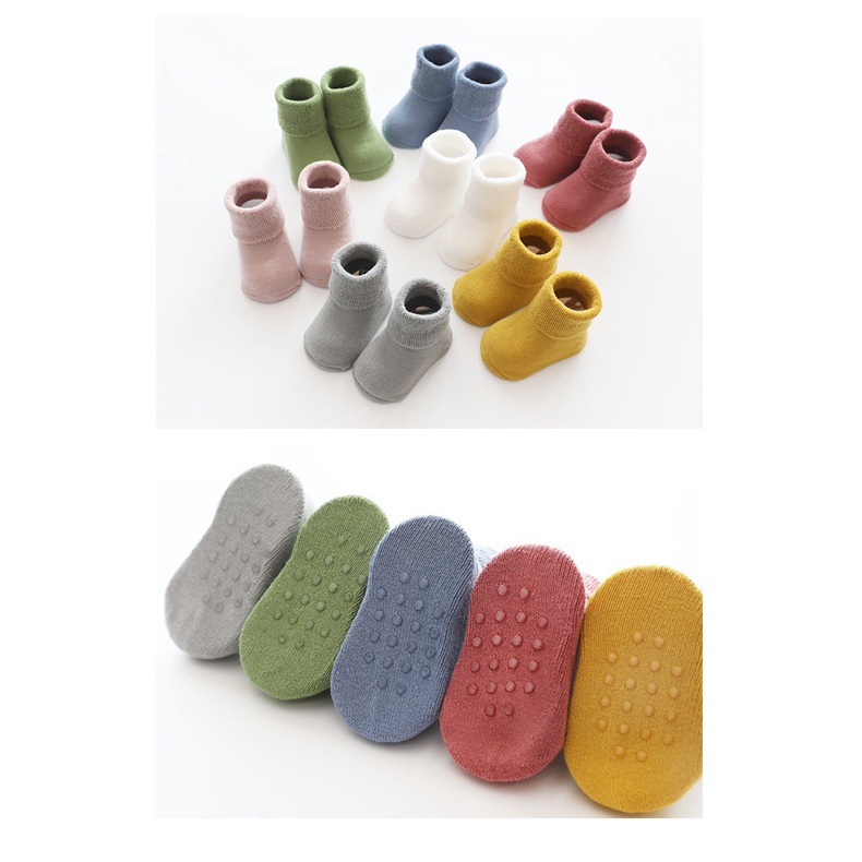 0-1 thn | KAOS KAKI BAYI ANAK IMPOR NEWBORN SOCKS UNISEX catalog QN QA