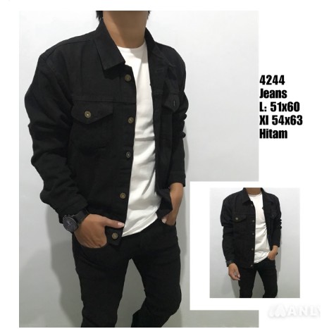 promo JAKET JEANS PRIA PARKA DENIM POLOS HOODIE KAOS COWOK BOMBER LEVIS (high quality)