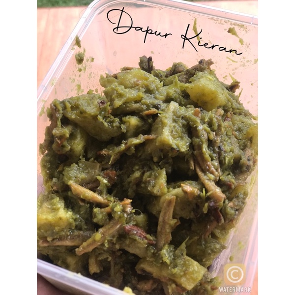 

Teri kentang cabe ijo dan Teri kentang balado 400g ready