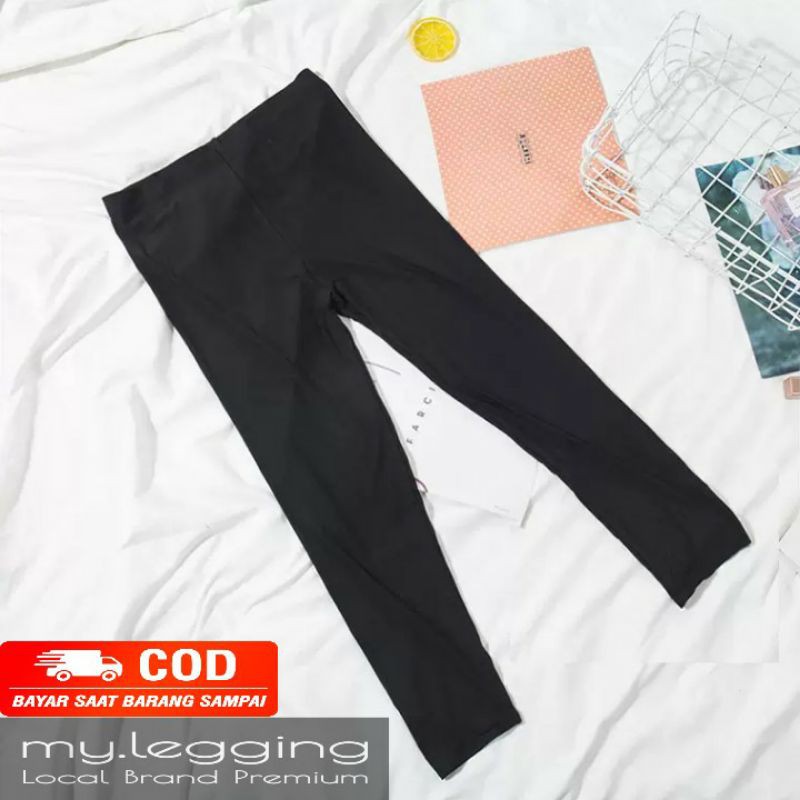 Legging Panjang Spandex Premium Size Standar Dan Jumbo