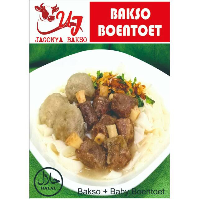 

BAKSO + BUNTUT KECIL SAPI SIAP SAJI..