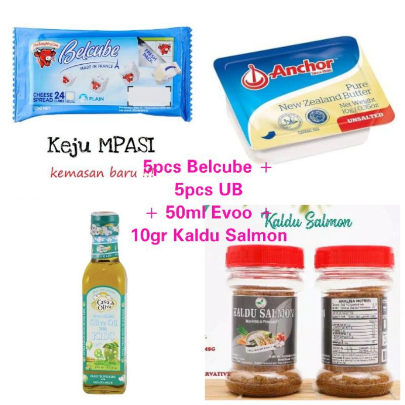 

Paket MPASI murah Belcube+Anchor - FREE BUBBLE WRAP & KARDUS