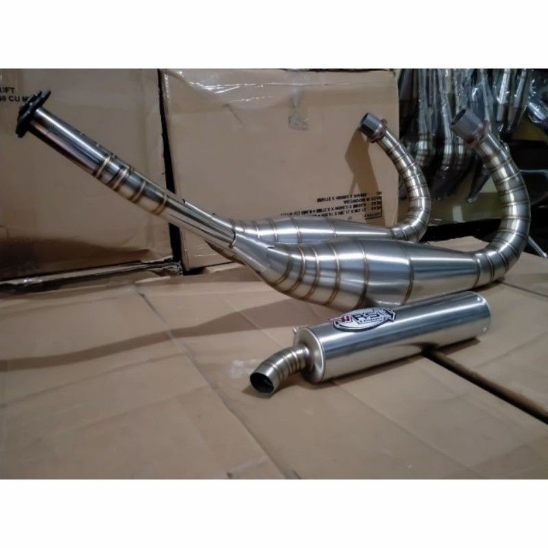 Knalpot Racing RGR Stanlis, Suzuki Rgr WRS EXHAUST Original