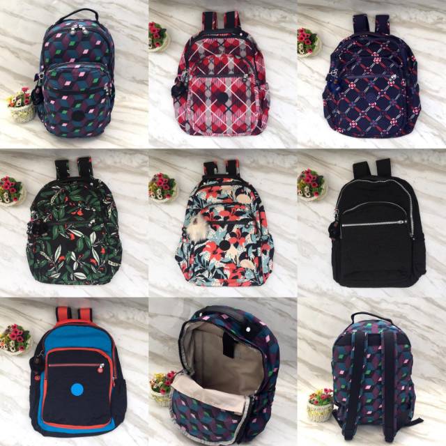 Kipling Backpack Seoul tas original laptop ori authentic asli