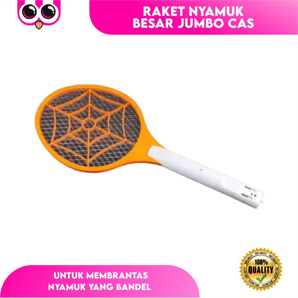 RAKET NYAMUK  / RAKET NYAMUK BESAR JUMBO CAS / PEST CONTROL MOSQUITO