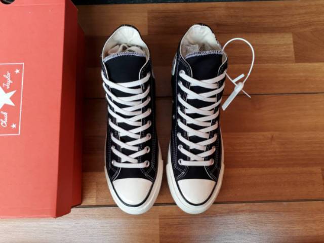 CONVERSE HIGH 70.S NIRVANA BLACK WHITE PREMIUM BNIB MADE IN VIETNAM SIZE 40/41/42/43/44