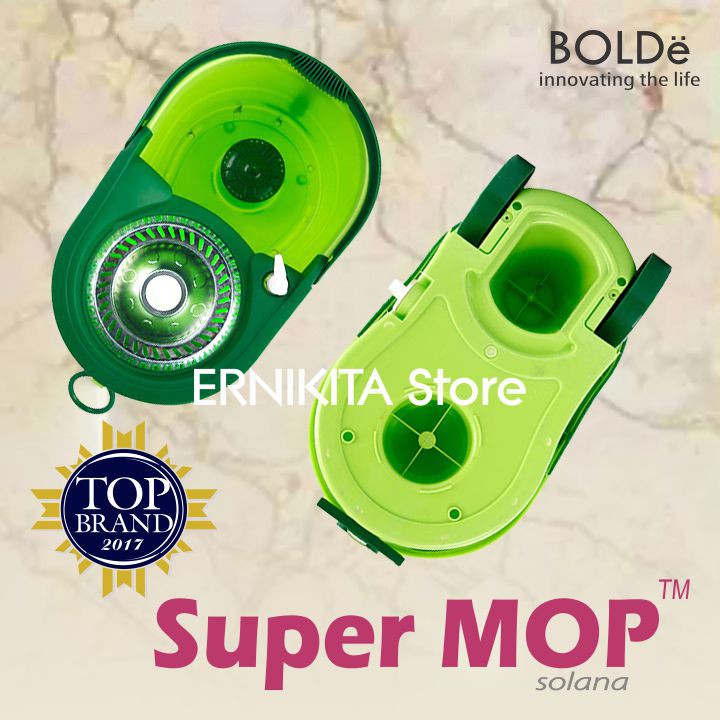 BOLDe SOLANA - Supermop Alat Pel Modern Utilitas Lengkap