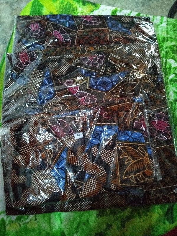Batik Couple Keluarga Atasan Motif Sogan Loreng - Nivana Batik