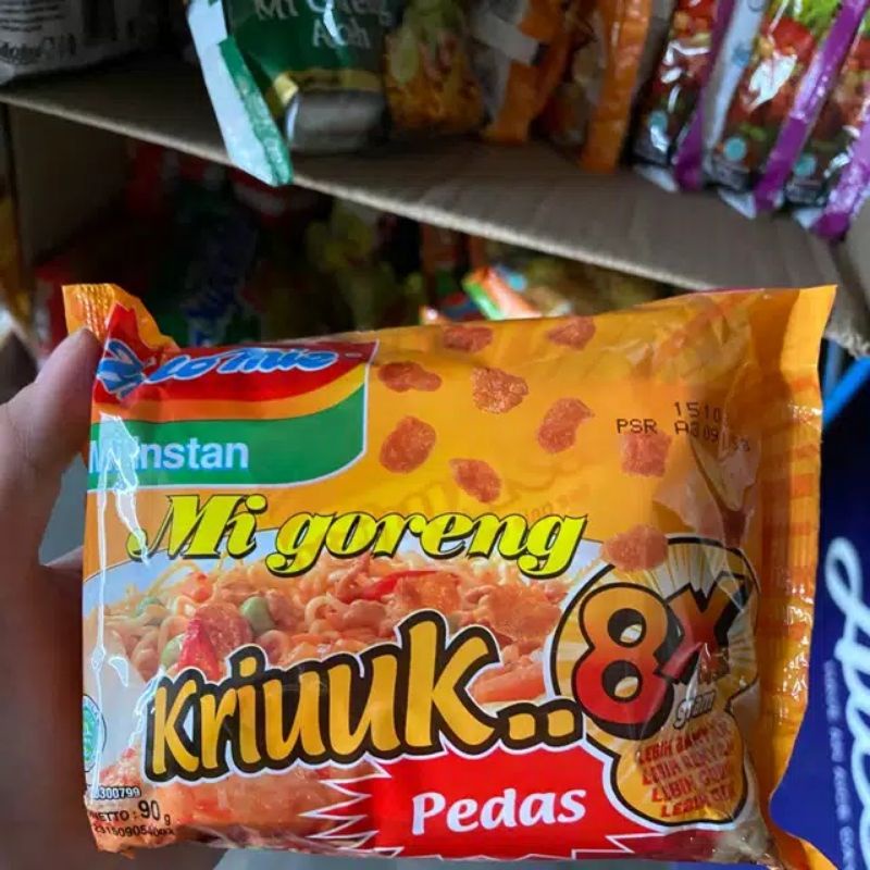 

INDOMIE KRIUK pedas 8x