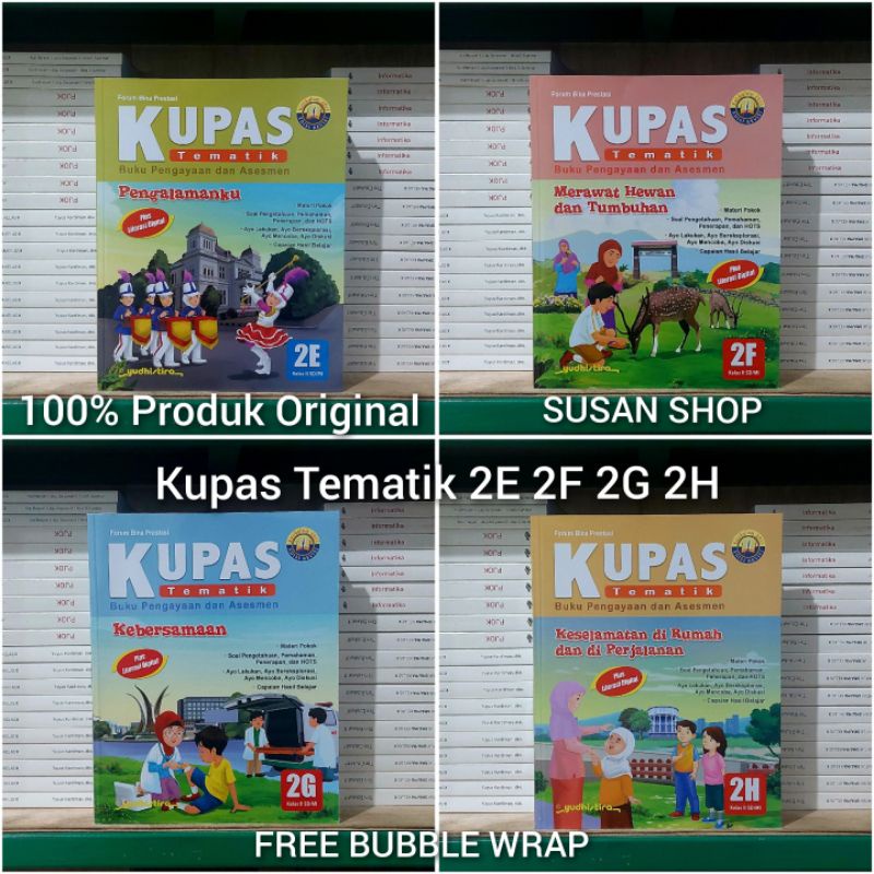 Jual Buku Kupas Tematik Kelas Sd Mi E F G H Yudhistira K N