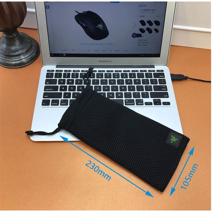 Pouch Soft case pelindung powerbank cover Mouse adaptor Game Razer