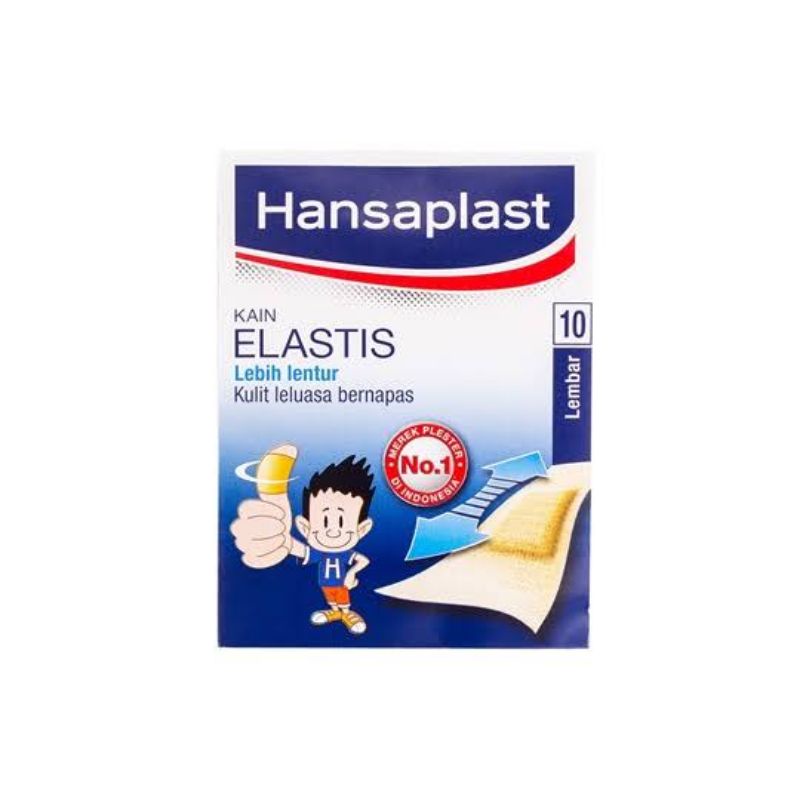 Hansaplast elastis kain isi 10pcs / hansaplast sensitive isi 6 pcs