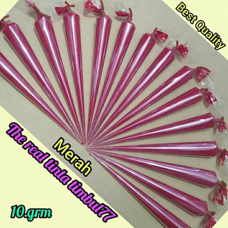 

cat/tinta timbul warna-warni