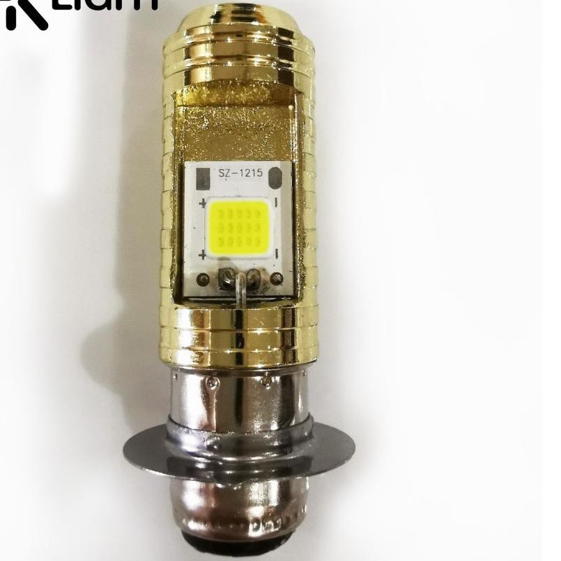 HK Light Lampu | Bohlam Led Motor 2 Sisi Classic AC DC H6-Putih Lampu