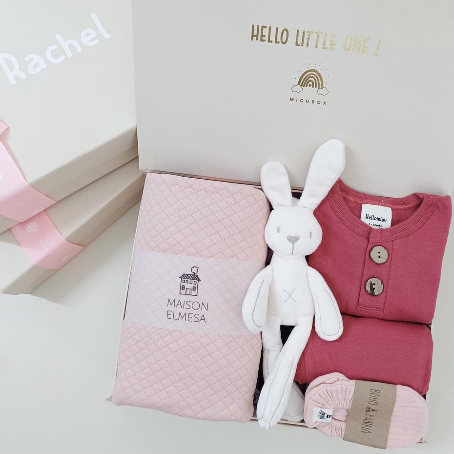 Migubox kado lahiran bayi hampers baby premium (Playdate Series)