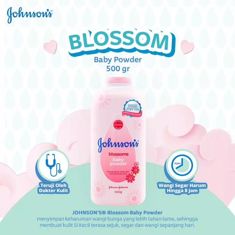 Johnsons Baby Powder Reguler 500Gr