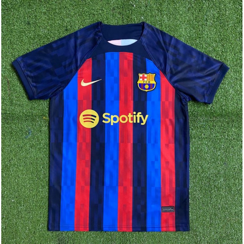 JERSEY BOLA BARCELONA BARCA HOME FULL SPONSOR SPOTIFY UNHCR ACNUR 22-23