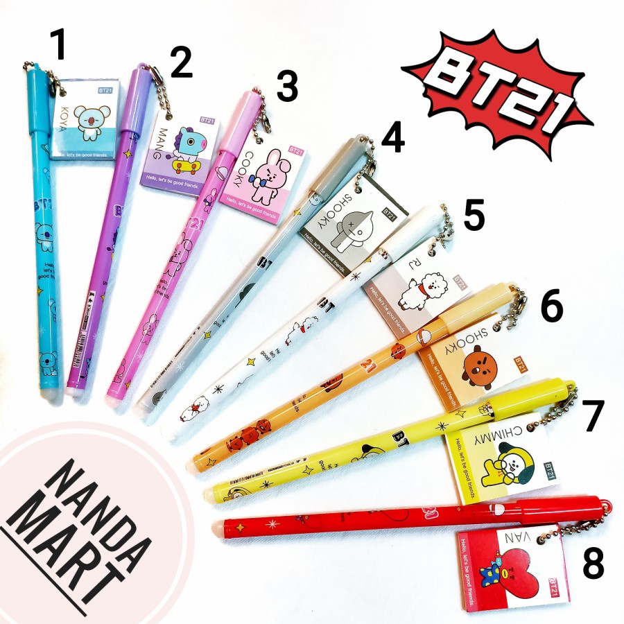 

PULPEN GEL BTS
