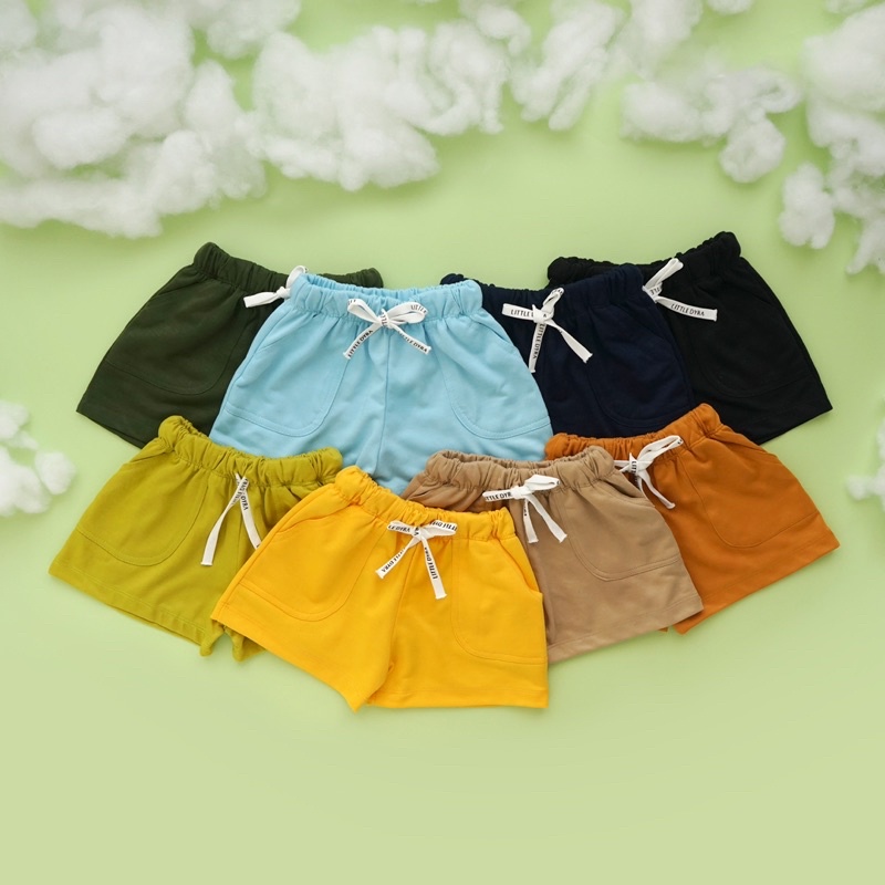 Little Dyra BOA Short Pants Unisex / Celana Pendek Anak 6bln-5thn