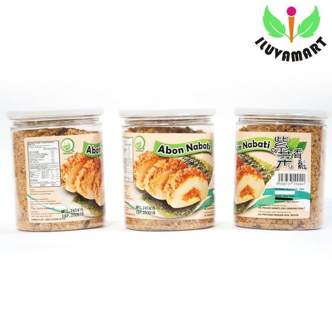 

Vegood Abon Nabati Toples 200 Gr / Vegan Meat Floss With Seaweed