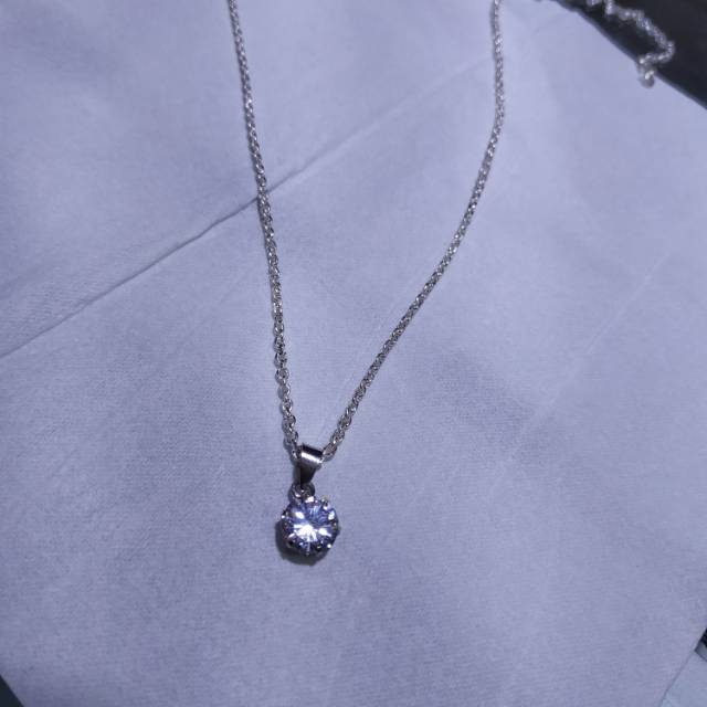 Kalung rantai perak murni