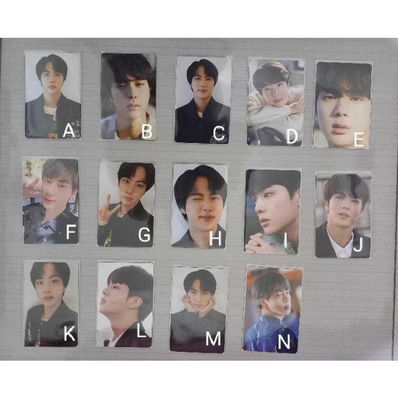 SHARING DICON BTS 101 PHOTOCARD OFFICIAL SEOKJIN