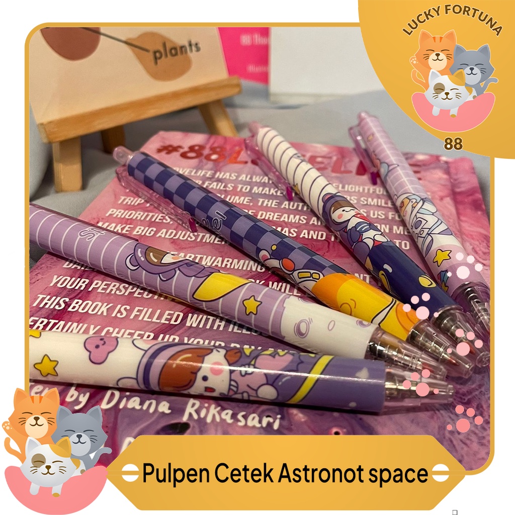 

[Luckyfortuna88] Pulpen Cetek Mekanik Gambar astronot Space Pen Cetek Mekanik Gambat astronot space Lucu murah kualitas bagus murah alat tulis kantor alat tulis sekolah lucu murah kualitas bagus