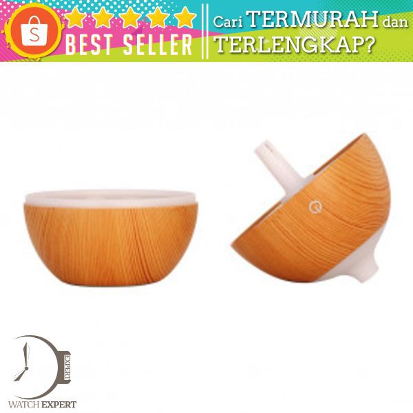 Taffware Ultrasonic Humidifier Aroma Essential Oil Diffuser 130ml - K-H120B - Wooden