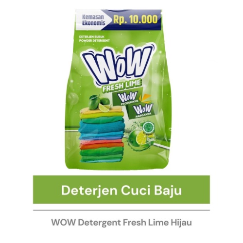 WOW Detergent Bubuk + Softener 500gr