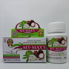 Ms Maxs - Kapsul Extrak Kulit Manggis Dan Daun Sirsak