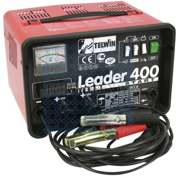 Battery Baterai Aki Charger Telwin Leader 400