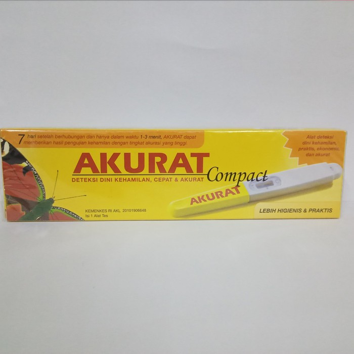 Akurat Compact Test Pack Kehamilan Original (Privasi Aman)-2