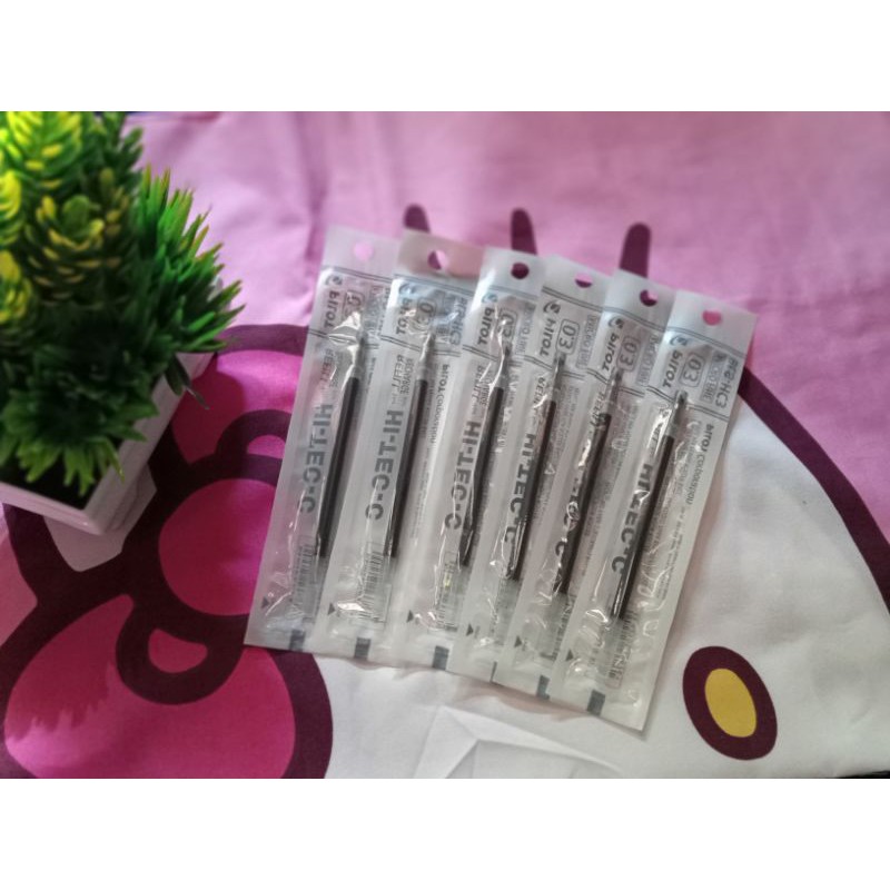 

pulpen & refil h-teck