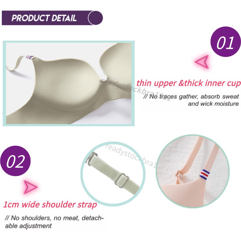 Wanita Mulus Bra/Celana Dalam Musim Panas Tipis Pakaian Dalam Push Up  201