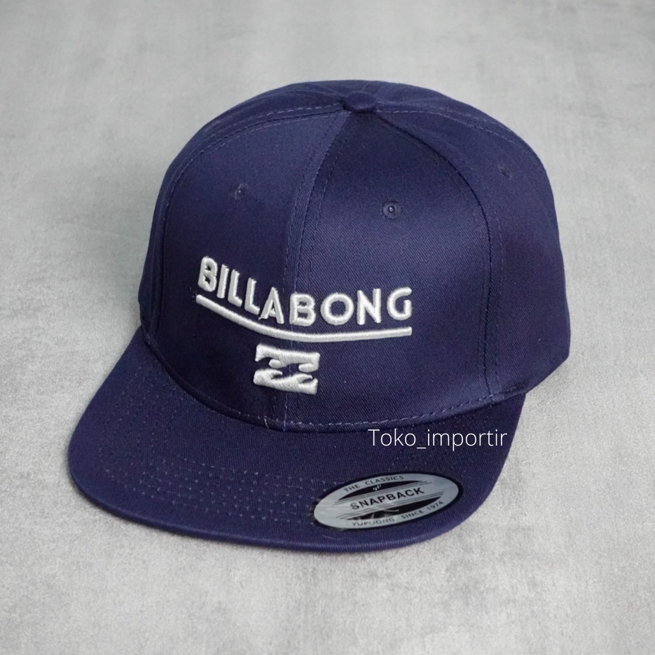 Topi Snapback Billabong Distro Fashion Import Mirror Original