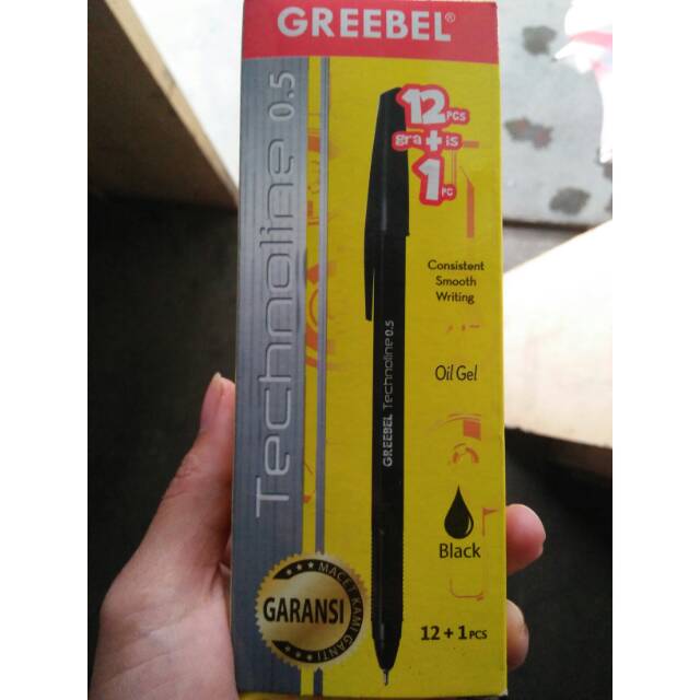 

Pulpen oil gel hitam