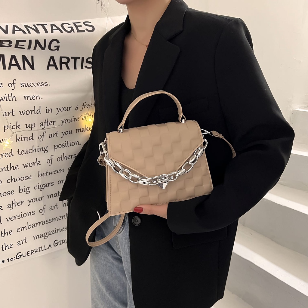 ASIN829 -Tas Selempang Import Wanita Terbaru T201 // Tas Wanita Import Terbaru Model Selempang Motif Anyaman