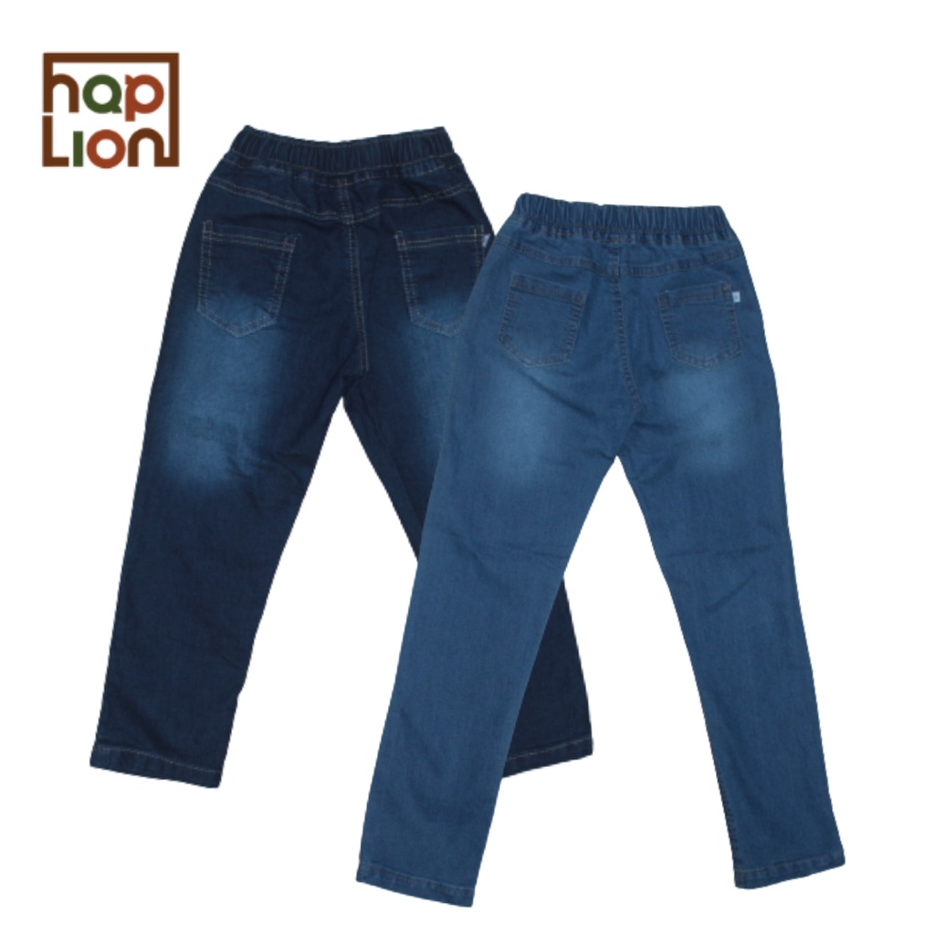 Celana Jeans Anak Laki-Laki Panjang Stretch Whisker 2 -12 Tahun | Haplion Kidswear