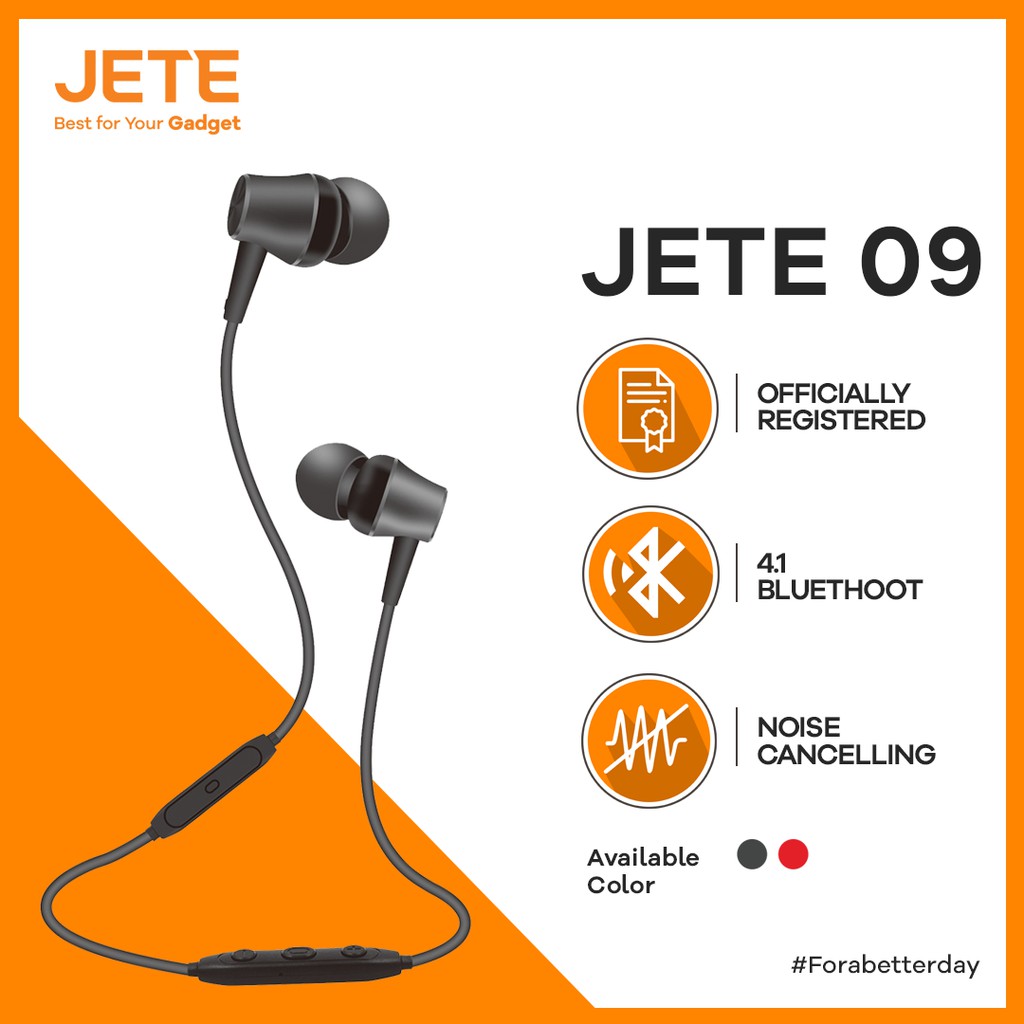 Earphone Bluetooth JETE-09