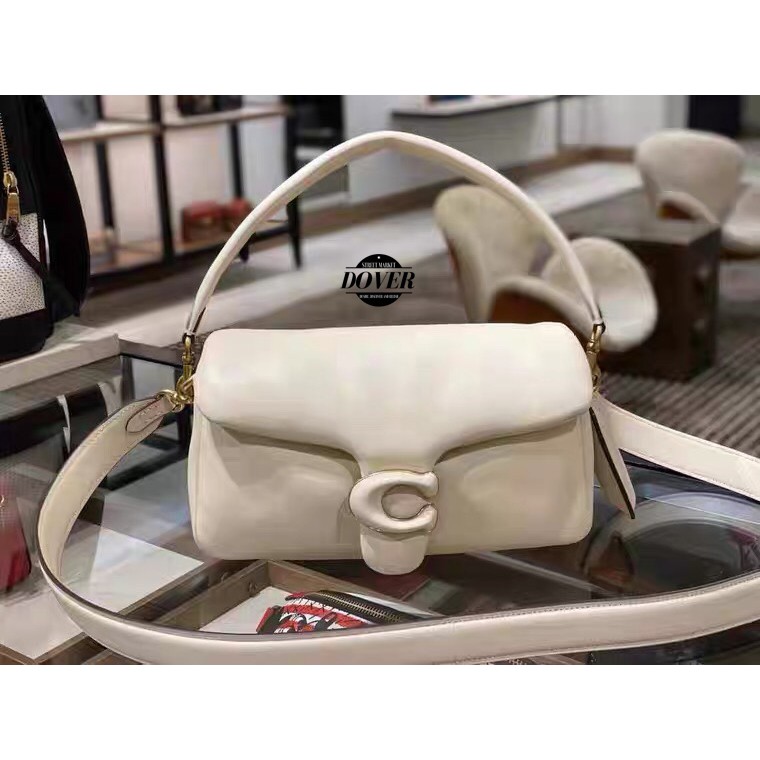 Coach Pillow Tabby 26 Shoulder Bag Ivory- ORIGINAL 100%