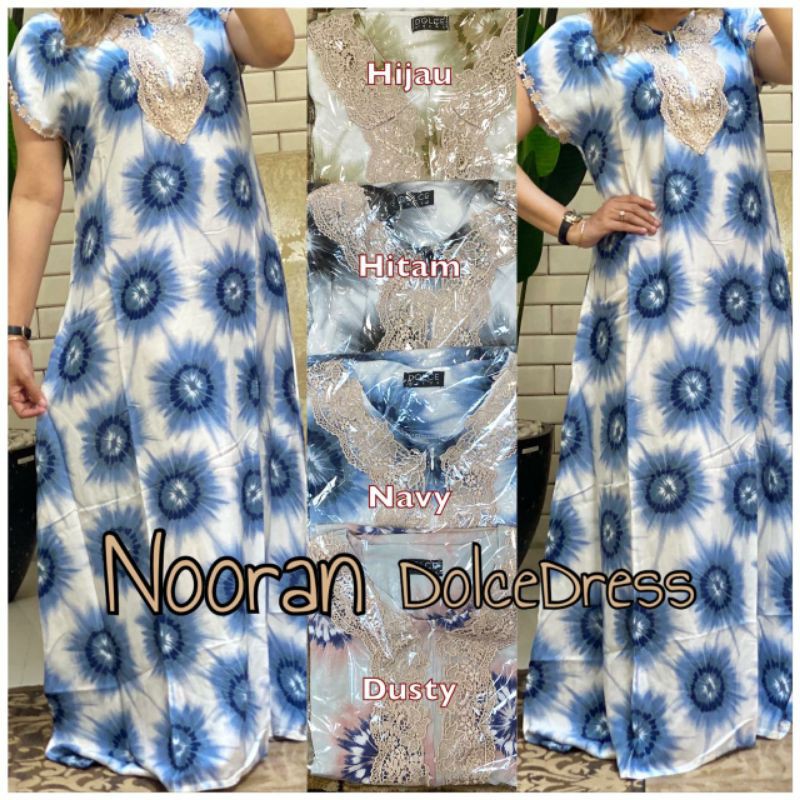 DASTER PANJANG HOMEDRESS LONGDRESS NOORAN DOLCE