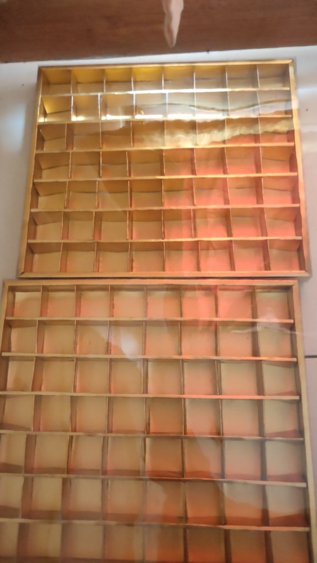 Kotak Coklat - Kotak Nastar - Kotak Moci Sekat 7x8