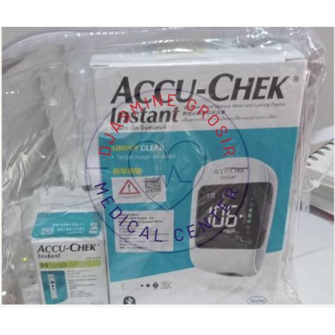 Alat Accu Chek /AccuChek Instant Free Strip 25 dan 50 Test
