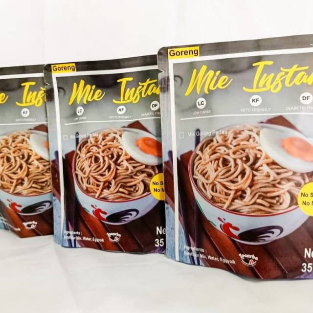 

Mie instan sehat rendah karbohidrat