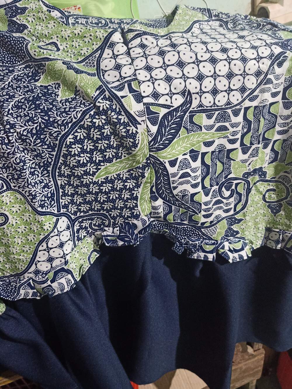 Atasan Batik Wanita Modern Seragaman Dolby Dolbi Dobby Doby Tenun Sutra Tulis Halus Katun Atbm