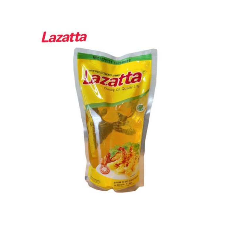 minyak goreng lazatta 1liter
