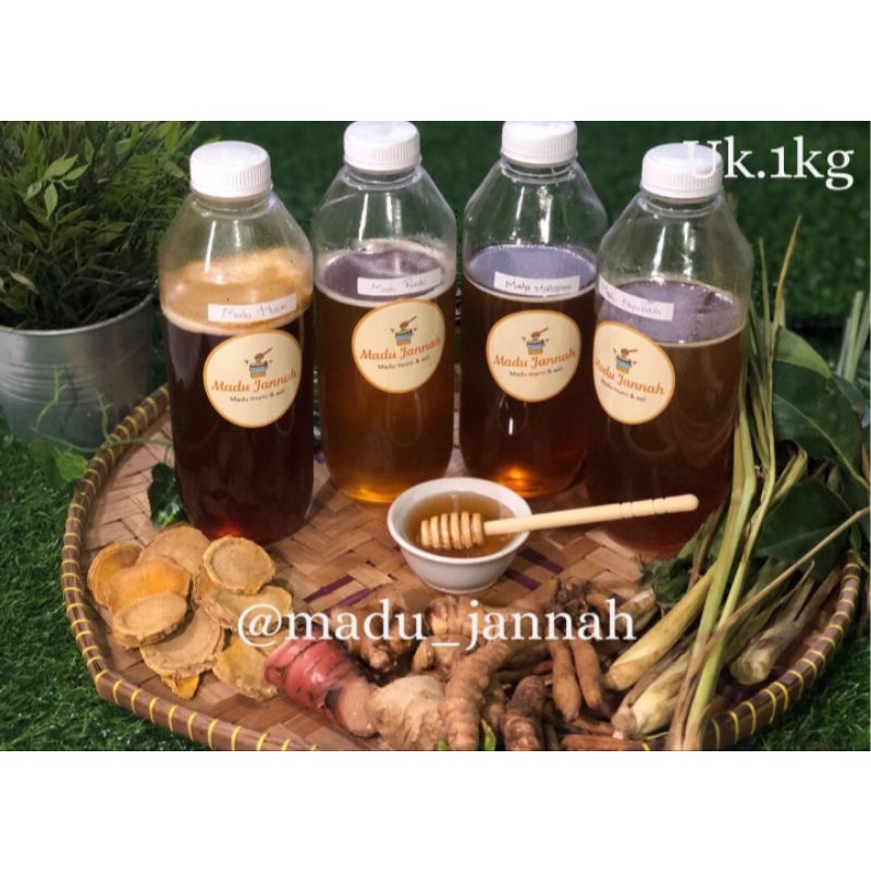 

Madu Asli, Madu Jannah, Madu Murni (Asli 100%) - 1 kg