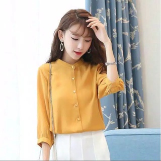 RX FASHION - LIMITED SALE HEM SANGHAI BLOUSE
